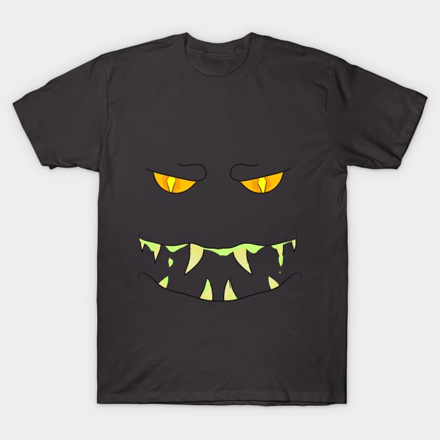 Creepy McOozeFace T-Shirt by Dandy Doodles